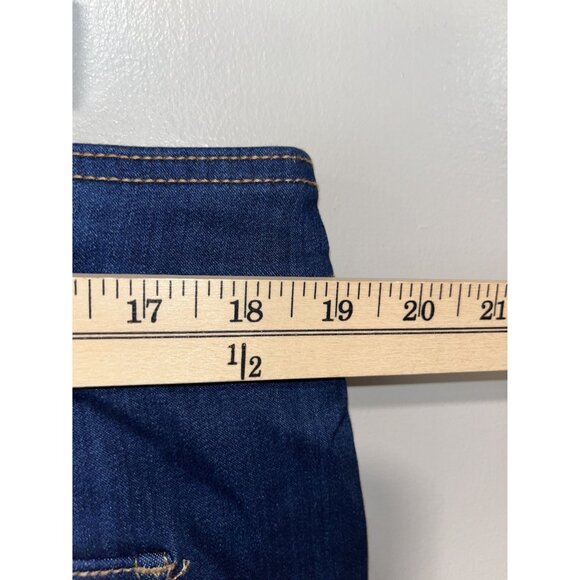 Maurices Women's‎ Denim Sailor Button Pants, Size 18 - Picture 3 of 7